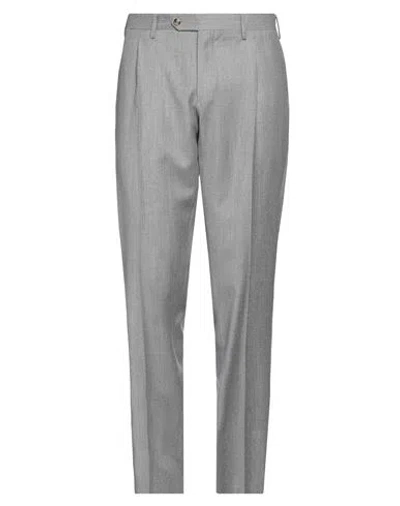 Lardini Man Pants Light Grey Size 36 Wool, Cashmere, Elastane