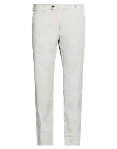 LARDINI LARDINI MAN PANTS LIGHT GREY SIZE 38 POLYAMIDE, ELASTANE