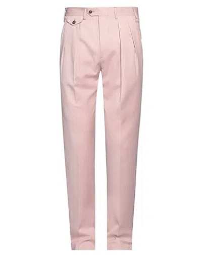 Lardini Man Pants Light Pink Size 36 Wool