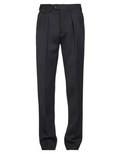 Lardini Man Pants Midnight Blue Size 32 Wool