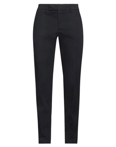 Lardini Man Pants Midnight Blue Size 34 Cotton, Elastane In Black