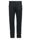 Lardini Man Pants Midnight Blue Size 36 Linen, Cotton, Elastane