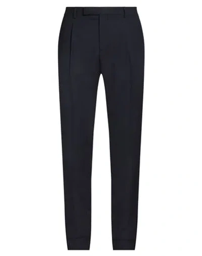 Lardini Man Pants Midnight Blue Size 36 Wool