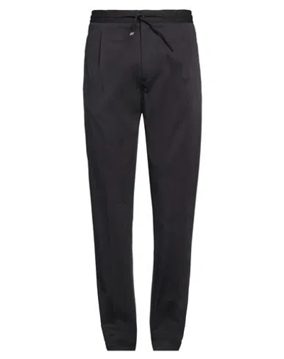 Lardini Man Pants Midnight Blue Size 38 Cotton, Elastane