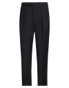 Lardini Man Pants Midnight Blue Size 38 Wool In Blue