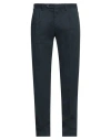 Lardini Man Pants Midnight Blue Size 38 Cotton, Linen, Elastane