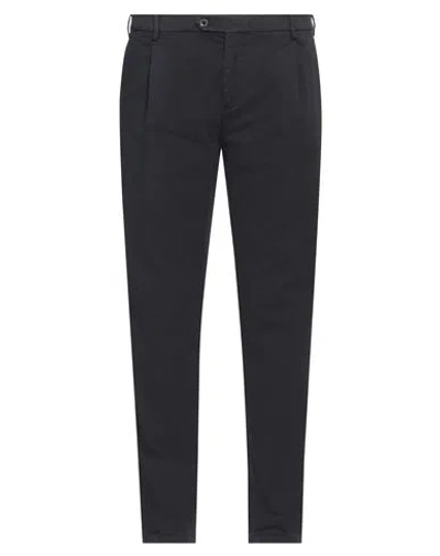 Lardini Man Pants Midnight Blue Size 40 Cotton, Elastane