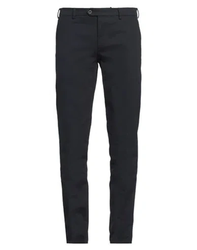 Lardini Man Pants Midnight Blue Size 40 Cotton, Elastane