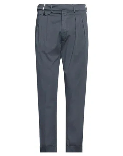Lardini Man Pants Midnight Blue Size 40 Cotton, Lyocell, Elastane