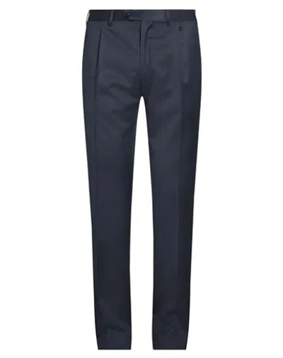 Lardini Man Pants Midnight Blue Size 40 Wool