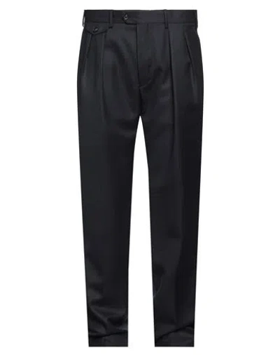 Lardini Man Pants Midnight Blue Size 40 Wool