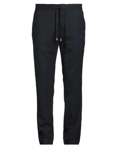 Lardini Man Pants Midnight Blue Size 40 Wool, Elastane