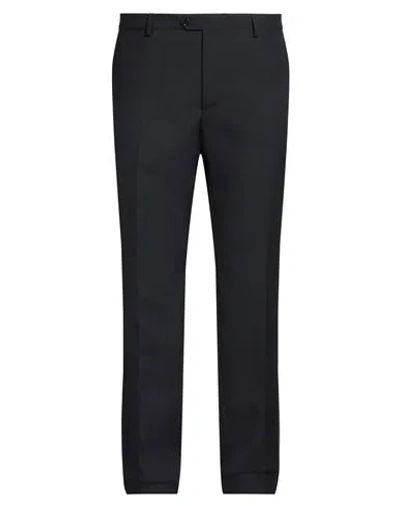 Lardini Wool Trousers In Blue