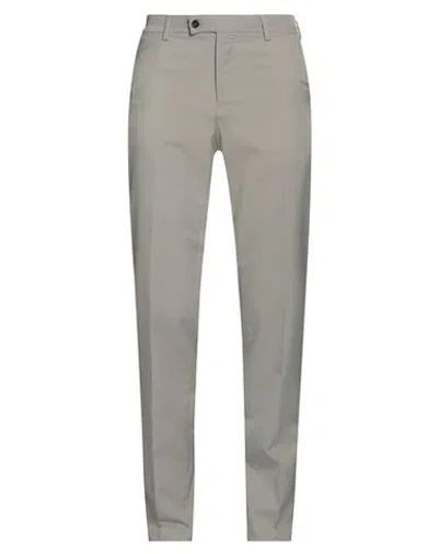 Lardini Man Pants Military Green Size 40 Polyamide, Wool, Mohair Wool, Elastane In Gray