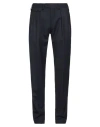Lardini Man Pants Navy Size 40 Wool, Silk In Blue