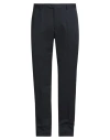 Lardini Man Pants Navy Size 42 Cotton, Linen In Black