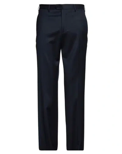 Lardini Man Pants Navy Blue Size 44 Wool