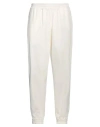 Lardini Man Pants Off White Size M Viscose, Polyamide, Polyester, Elastane