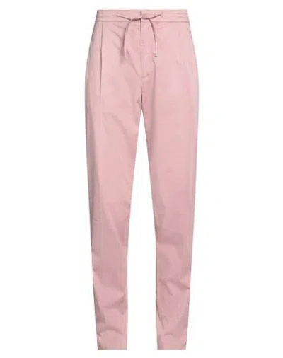 Lardini Man Pants Pink Size 40 Textile Fibers