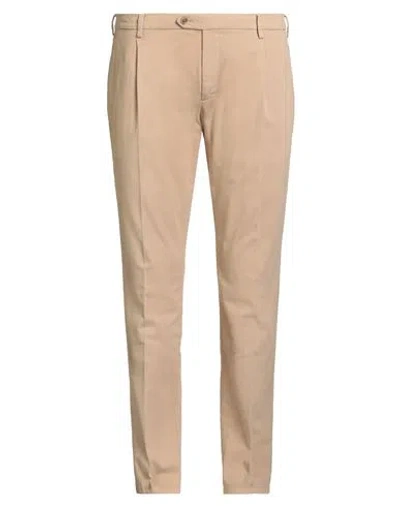 Lardini Man Pants Sand Size 40 Cotton, Elastane