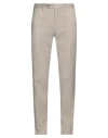 Lardini Man Pants Taupe Size 38 Wool In Grey