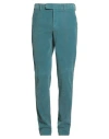 Lardini Man Pants Turquoise Size 34 Cotton, Lyocell, Elastane In Blue