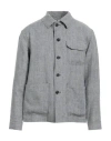 Lardini Man Shirt Midnight Blue Size 3xl Linen, Polyester