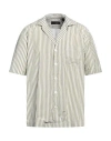 Lardini Man Shirt Sage Green Size L Cotton