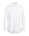 Lardini Man Shirt White Size 16 ½ Cotton