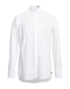 Lardini Man Shirt White Size 16 ½ Cotton
