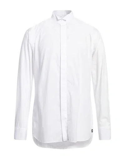 LARDINI LARDINI MAN SHIRT WHITE SIZE 16 ½ COTTON