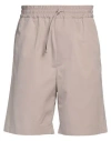 Lardini Man Shorts & Bermuda Shorts Beige Size 30 Cotton