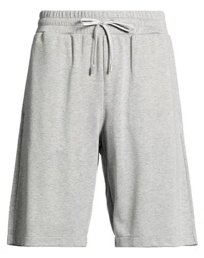 Lardini Man Shorts & Bermuda Shorts Grey Size Xxl Viscose In Gray