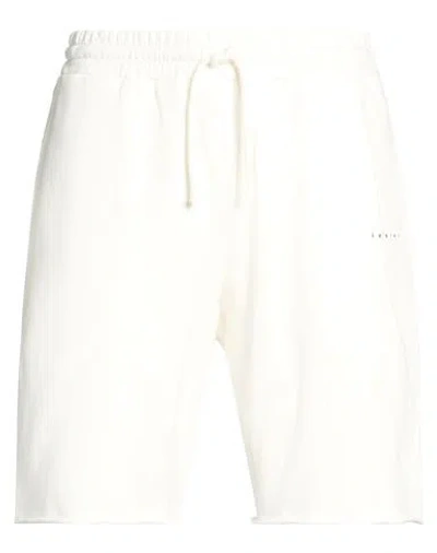 Lardini Man Shorts & Bermuda Shorts Ivory Size M Cotton In White
