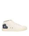 Lardini Man Sneakers Beige Size 9 Textile Fibers In Beige