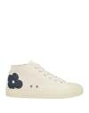 Lardini Man Sneakers Beige Size 9 Textile Fibers In Beige