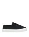 Lardini Man Sneakers Black Size 9 Textile Fibers In Black