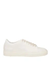 Lardini Man Sneakers Off White Size 8 Leather