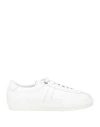 Lardini Man Sneakers White Size 7 Leather