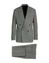 Lardini Man Suit Black Size 42 Wool, Viscose, Cupro
