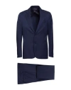 Lardini Man Suit Blue Size 50 Wool In Blue