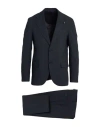 Lardini Man Suit Charcoal Size 42 Virgin Wool, Linen, Elastane