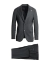 Lardini Man Suit Grey Size 44 Polyester, Wool, Elastane