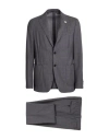 Lardini Man Suit Grey Size 44 Wool