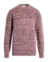 Lardini Man Sweater Antique Rose Size Xl Wool, Alpaca Wool, Silk In Pink