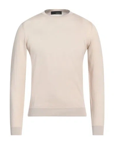 Lardini Man Sweater Beige Size Xs Cotton In Neutral