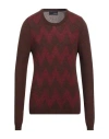 Lardini Man Sweater Brown Size Xl Acrylic, Alpaca Wool, Wool