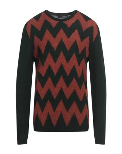 Lardini Man Sweater Dark Green Size Xl Acrylic, Alpaca Wool, Wool