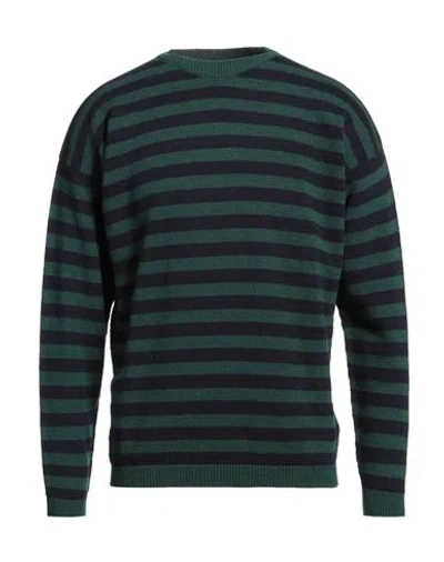 Lardini Man Sweater Green Size 44 Alpaca Wool, Wool