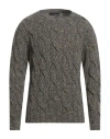 Lardini Man Sweater Green Size L Alpaca Wool, Wool